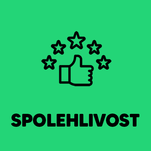 Jsme spolehlivá firma!